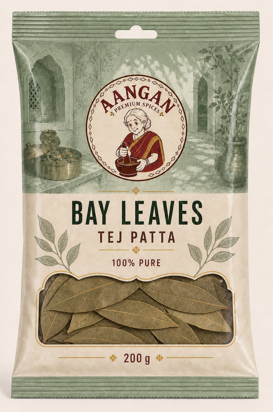 Aangan Bay Leaves 200 g Indian spice packet