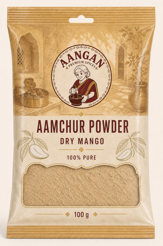 Aangan Aamchur Powder 100 g Indian spice packet