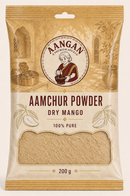 Aangan Aamchur Powder 200 g Indian spice packet
